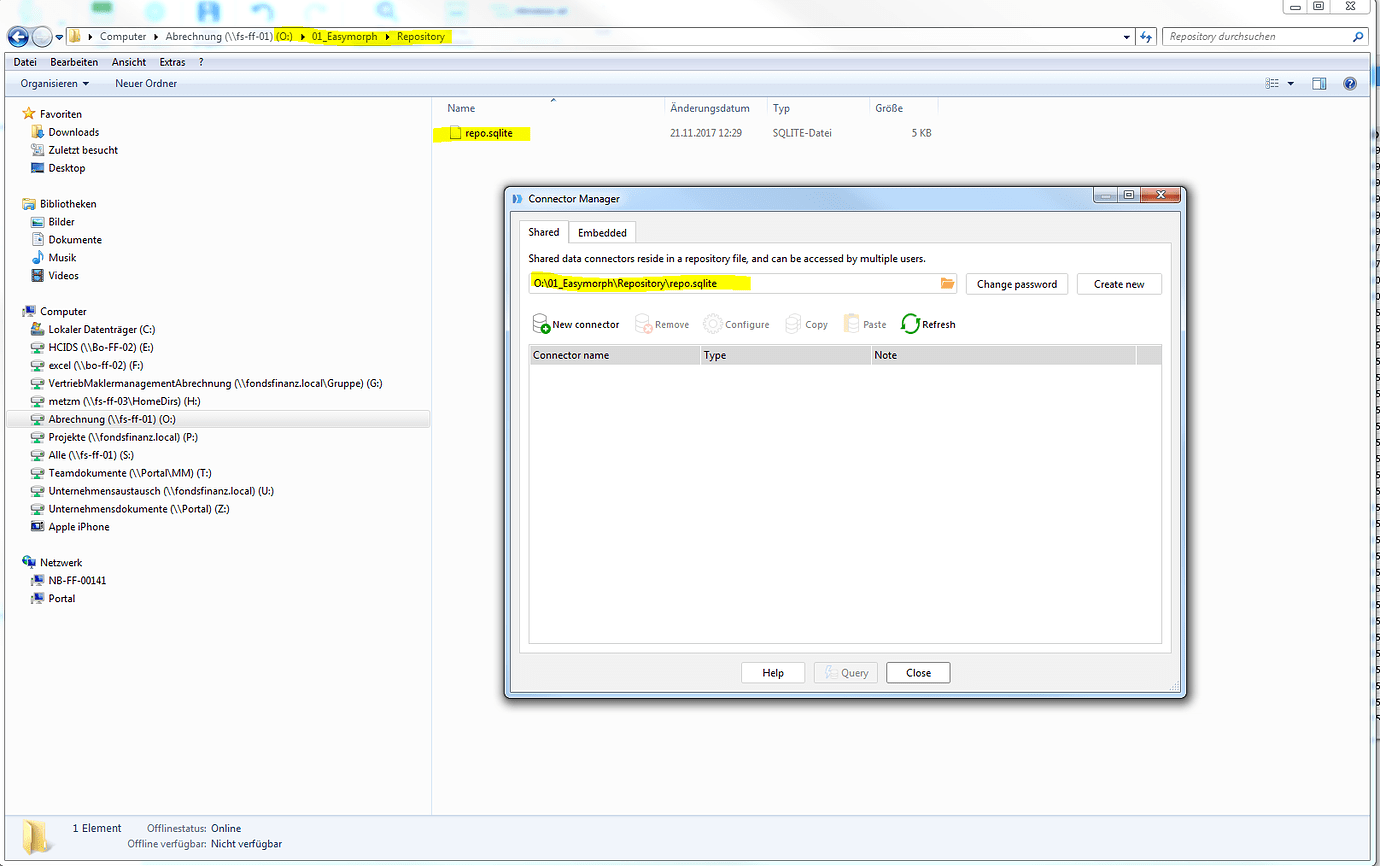 Unable to read Database Connector from Repository - EasyMorph Community ...