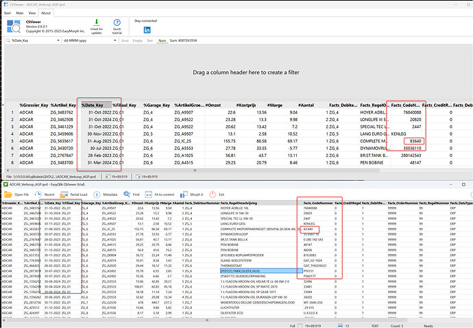 Difference Qviewer & CSViewer - EasyMorph Community - Data preparation ...