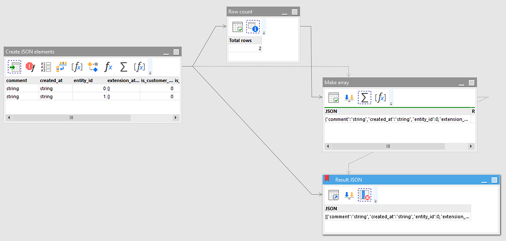 Example: Constructing JSON - EasyMorph Community - Data preparation ...