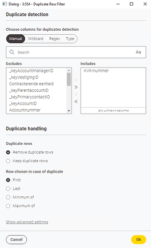duplicate detection