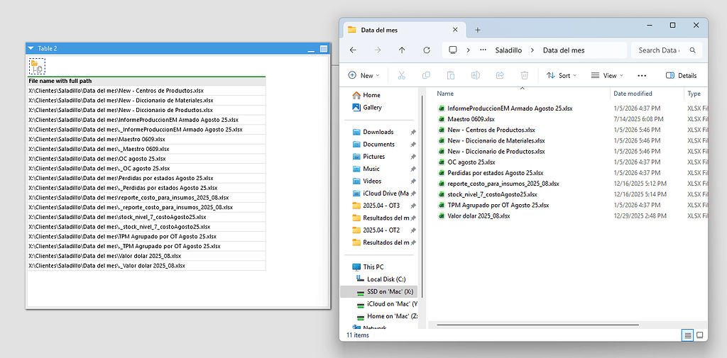 List of files - Possible bug - Support - EasyMorph Community - Data ...