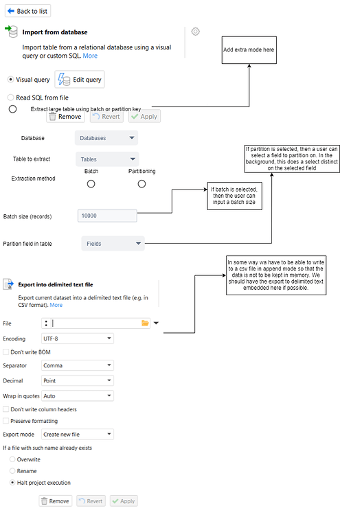 How to process Large dataset from Database - EasyMorph Community - Data ...
