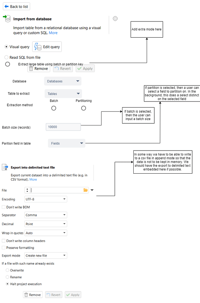 How to process Large dataset from Database - EasyMorph Community - Data ...