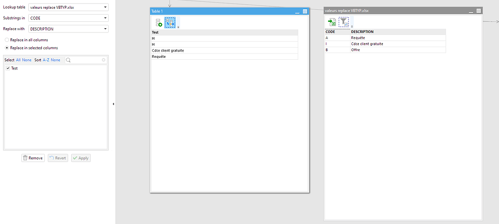 Replace with lookup - EasyMorph Community - Data preparation ...