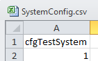 SystemConfig