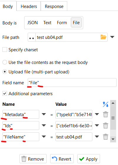 missing content for multipart request