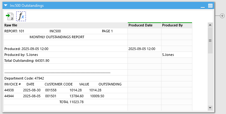 Identifying "produced" and "produced by"