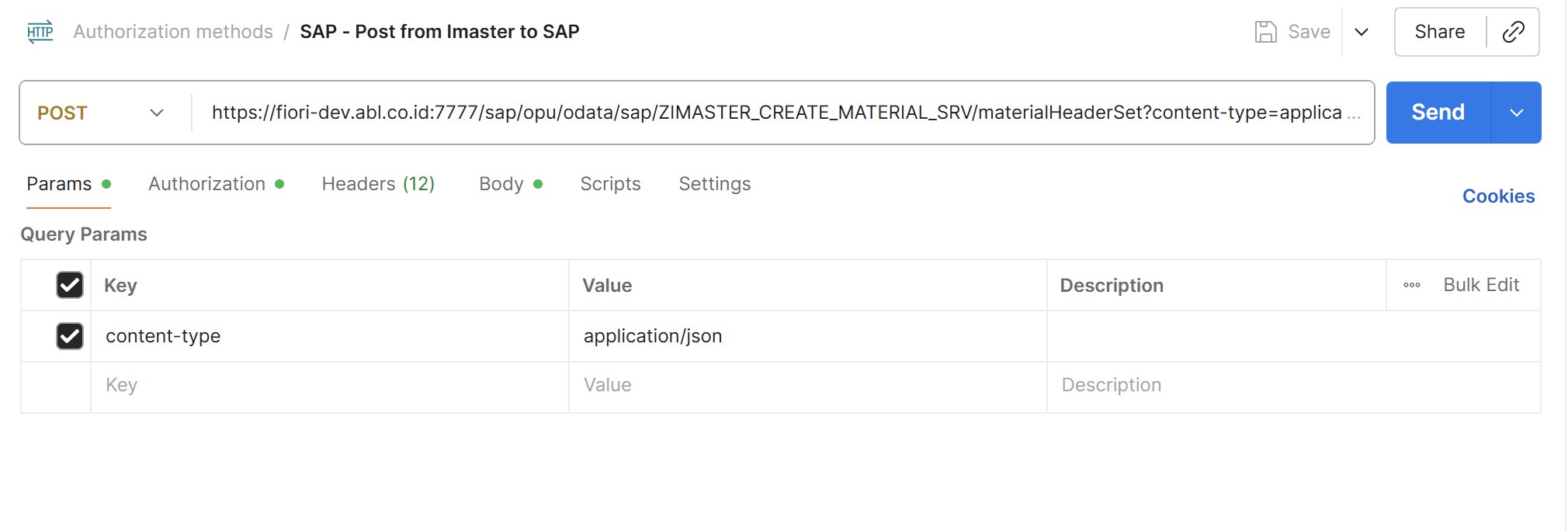 Missing Element in SAP API POST Request - EasyMorph Community - Data ...